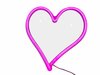 Seinavalgusti Domoletti Heart KLED-243(FM-WN04), 3 W, LED, südamekujuline