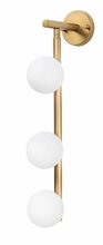 Seinavalgusti Opviq Domino, 11045, 30 W, G9, läikiv kuld