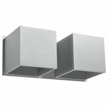 Seinavalgusti Sollux Quad 2, 2xG9, 40W, hall