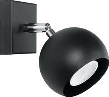 Seinavalgusti Sollux Oculare, 1xGU10, 40W, must