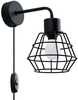 Seinavalgusti Sollux Suba SL.1164, 1xE27, 15W, 230V, must