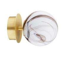 Seinavalgusti Argon Fabio 8453, 1xE14, 7W, 230V, alabaster kuld