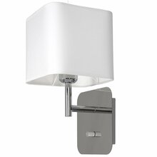Seinavalgusti Milagro Napoli ML6359, 1xE27, valge/kroom