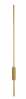 Seinavalgusti Domoletti Naja, LED, 12W, 3000K, 60 cm, kuldne
