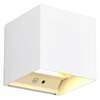 Seinavalgusti Trio Talent, LED, 1W, IP44, valge, 10 x 10 cm