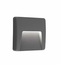 Süvistatav valgusti Viokef Cop 4308900, 3W, LED, 3000K, IP65, tumehall