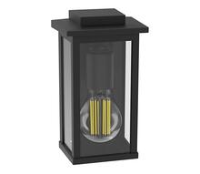 Välisseinalamp Philips Mirth, 25W, E27, IP44, must, alumiinium