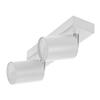 Seina- ja laevalgusti Orno DOA SP 2, GU10, max. 2x7W, IP20, valge