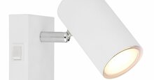 Seinalamp Globo Robby, 1xGU10, 25W, 230V, valge