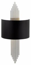 Seinavalgusti Opviq 618-A, 40 W, E27, must/hõbe