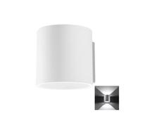Seinalamp Sollux Vici, 1xG9, 40W, klaas, valge