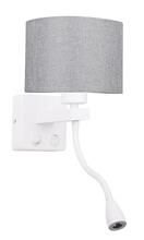 Seinavalgusti Candellux Polo, 1xE27, 2W LED, 230V, valge
