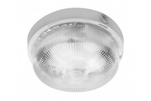 Seinalamp GTV Ringo, E27, 100 W, IP44, valge, 23 x 9,5 cm