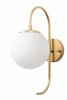 Seinavalgusti Opviq Jewel, 10565, 15 W, E14, läikiv kuld