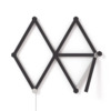 LED paneelide katete komplekt Nanoleaf Lines Skin NL59-0001BM-9PK, 9 tk, must matt