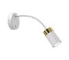 Seinavalgusti Milagro Joker, 1xGU10, 8W, 230V, valge/kuldne