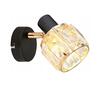 Seinalamp Candellux Dubai, 1xE14, 40W, must/kuldne