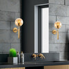 Seinalamp Opviq King, 11459, kuldne, metall