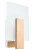 Seinavalgusti Sollux Lappo SL.1094, 40 W, E14, naturaalne puit