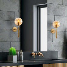 Seinalamp Opviq King, 11459, kuldne, metall