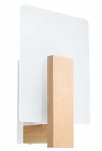 Seinavalgusti Sollux Lappo SL.1094, 40 W, E14, naturaalne puit