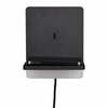 Seinavalgusti LED Trio Fairfield, 9 W, 900 lm, 3000 K, 12x16x14 cm, matt must, telefoni laadimisega