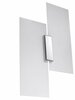 Seinalamp Sollux Fabiano, 2xE27, 60W, valge/kroom
