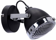 Seinavalgusti Candellux Lighting Crazy, 15 W, GU10, must