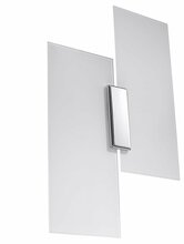 Seinalamp Sollux Fabiano, 2xE27, 60W, valge/kroom