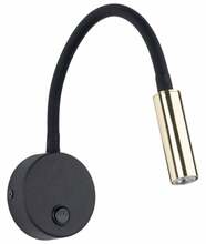 Seinavalgusti TK Lighting Lagos, 1xG9, 6W, must/kuldne