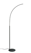 Põrandalamp Domoletti SIBIU, 20023FD-BK, 20 W, LED