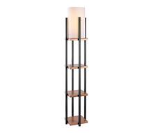 Põrandalamp Opviq 7113, 1xE27, 40W, must, vask
