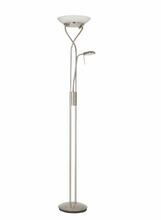 Põrandalamp G.lux GH-Bona, 1x300 W, 1x40 W, G9, matt chrome, HF-8772