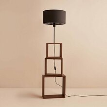 Põrandalamp Opviq AYD-3471, 60 W, E27, puidust