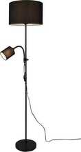 Põrandalamp Trio RL Owen R40192002, 42 W, E27/E14, must