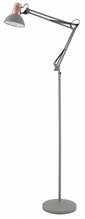 Põrandalamp GTV Artemia F, 170 cm, 40 W, E27, hall