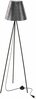 Põrandalamp Candellux Platino, 51-42576, 40 W, E27, must/hõbedane