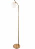 Põrandalamp G.LUX GT-390-1F-AB Ball, 1 x E27, 20 x 160 cm, messing, kuppel 13 cm, ilma pirnita