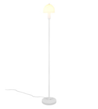 Põrandalamp Reality Glenn, 1 x E14, max 10 W, 120 cm, valge