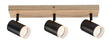 Laeaktsentvalgusti Rabalux Toras 73123, 3xGU10, 5W, 230V, tamm