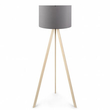 Põrandalamp Opviq AYD-1522, 1xE27, 60W, hall/tamm