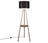 Põrandalamp Trio Colette R41561065, 60 W, E27, pruun, kõrgus 152 cm