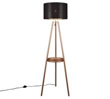 Põrandalamp Trio Colette R41561065, 60 W, E27, pruun, kõrgus 152 cm