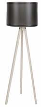 Põrandalamp Opviq 119, 60 W, E27, must, MDF korpus