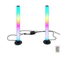 Põrandalamp Rabalux Paco 76014, 2x LED, 5W, RGB, must