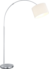 Põrandalamp Trio Hotel 461100101, 60 W, E27, 215 cm, valge