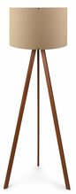 Põrandalamp Opviq Insignio AYD-1531, 60 W, E27, beež/pruun