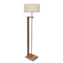 Põrandalamp Opviq AYD-2825, 1xE27, 40W, pruun/kreem