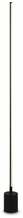 Põrandalamp Maytoni Flow MOD147FL-L20BK1, 25 W, LED, must