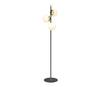 Põrandalamp Maytoni Nostalgia MOD048FL-03G, 3xE14, 40W, must valgete kuplitega